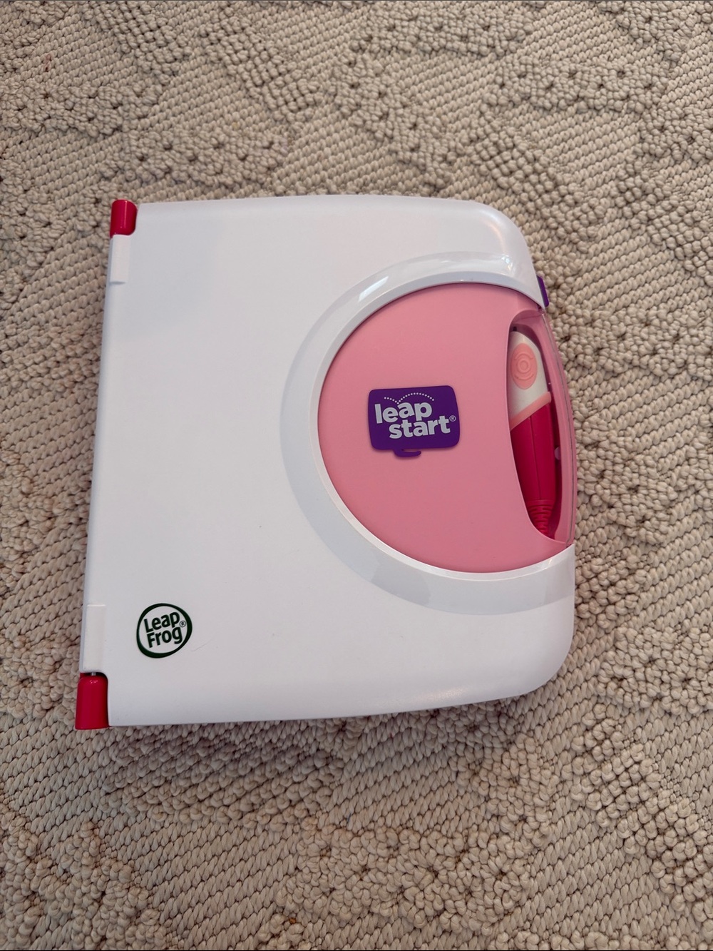 LeapStart Interactive Learning System - Pink/White no books